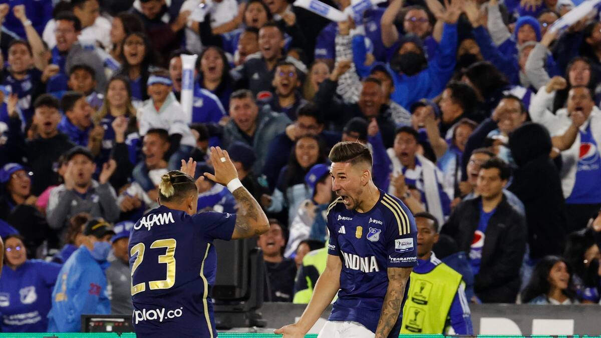 Millonarios pierde a Castro y Giordana: ¿Cuánto tiempo estarían fuera de las canchas?