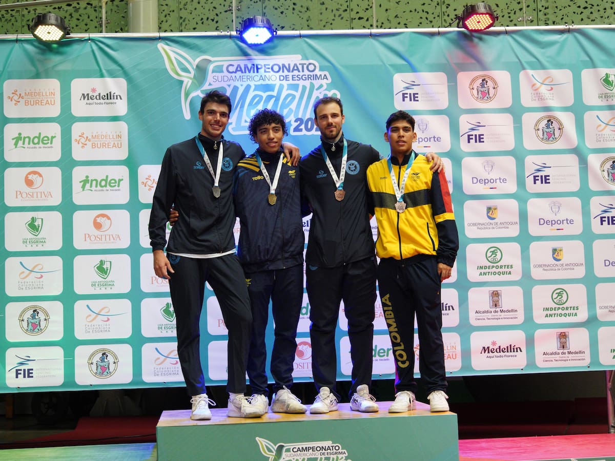 Oro vallecaucano: Isaac Camayo se consagra campeón suramericano de florete en mayores