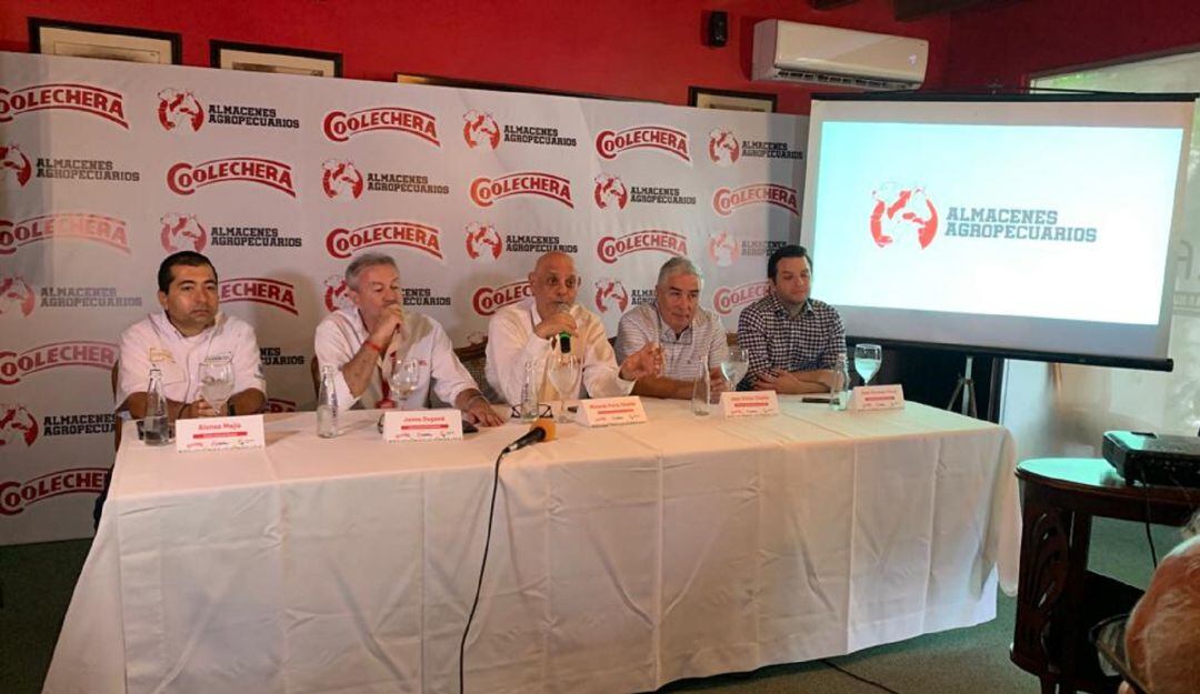 Rueda de prensa del lanzamiento de la feria Agroexpocaribe 2022