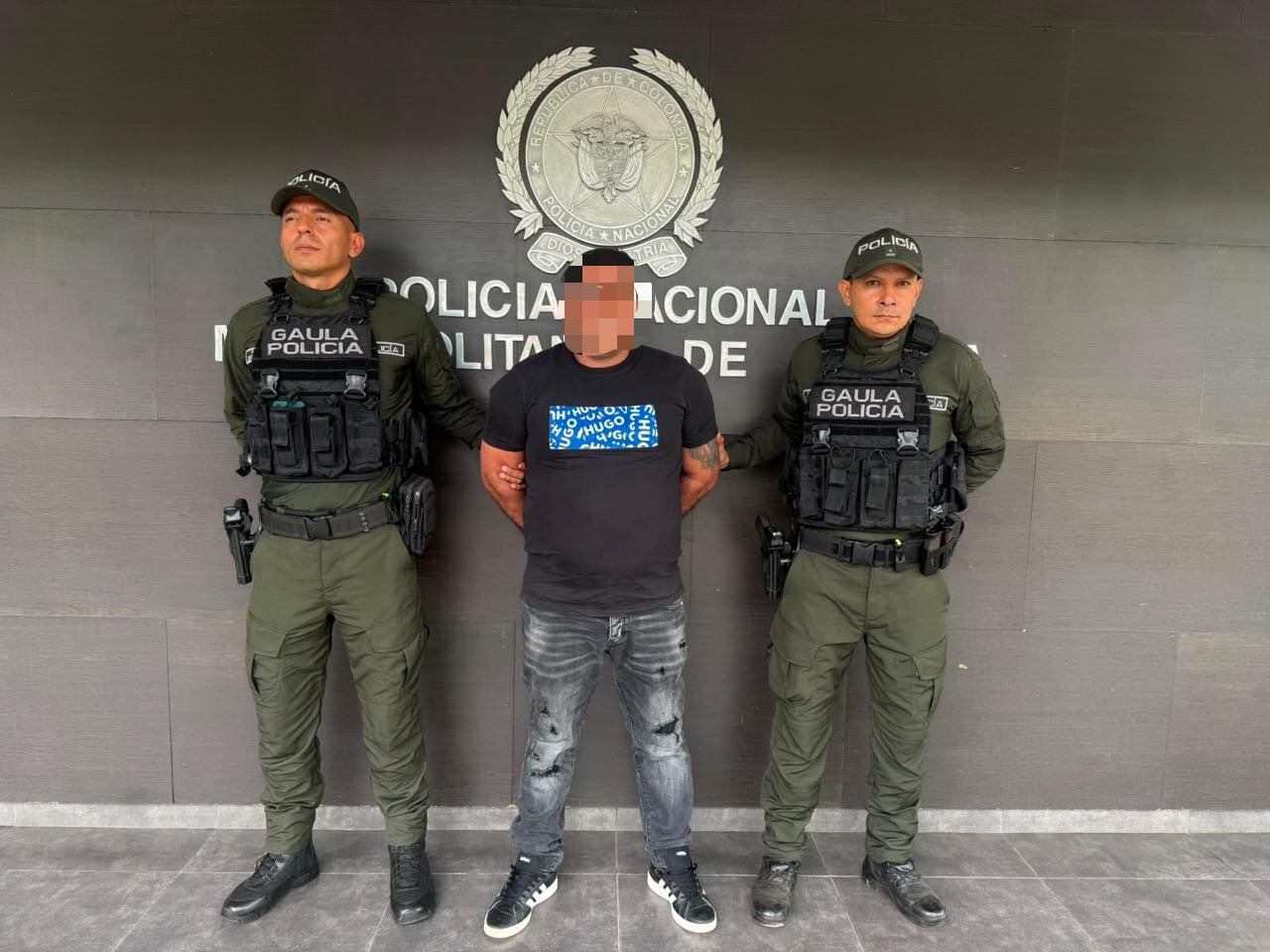 Capturado en Cúcuta presunto cabecilla de las disidencias armadas del Magdalena Medio / Foto Policía Nacional
