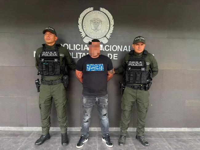 Capturado en Cúcuta presunto cabecilla de las disidencias armadas del Magdalena Medio / Foto Policía Nacional