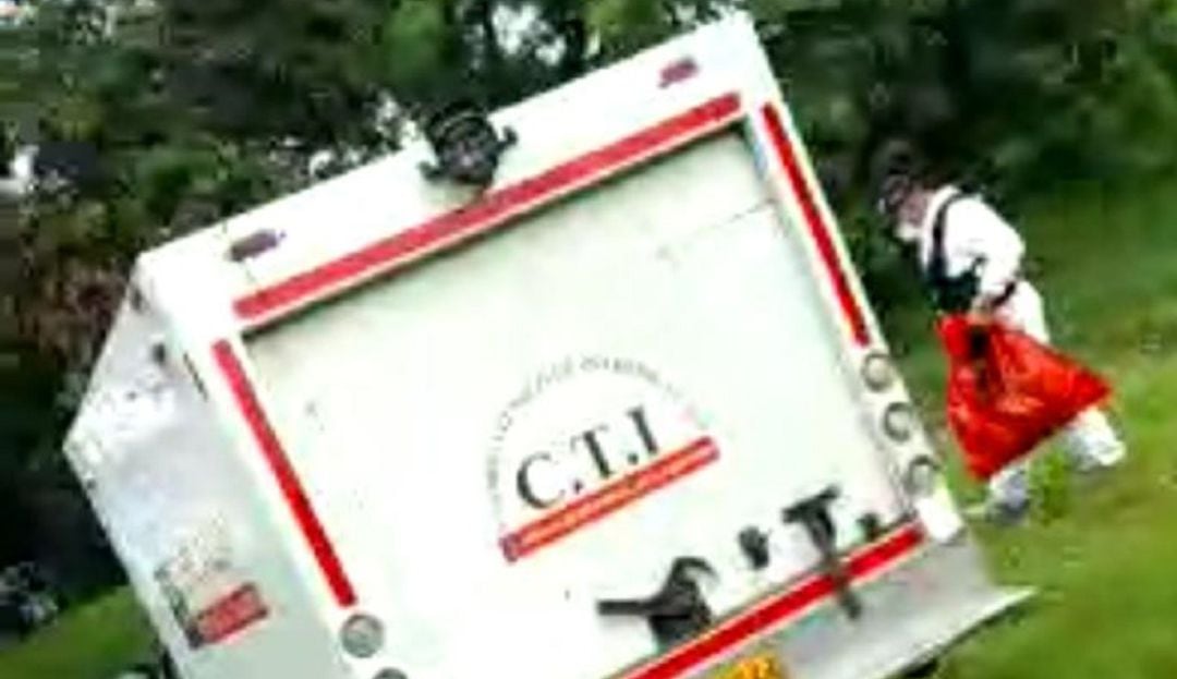 Hallazgo de cuerpo de un menor de un año