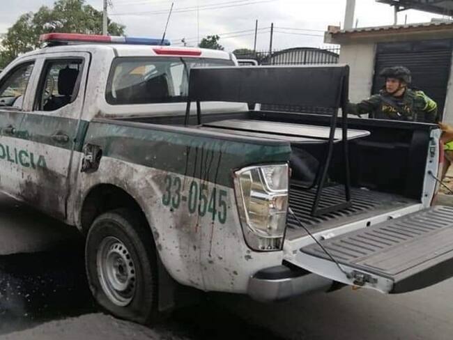 Después de la detonación del explosivo, la patrulla fue atacada con ráfagas de fusil.