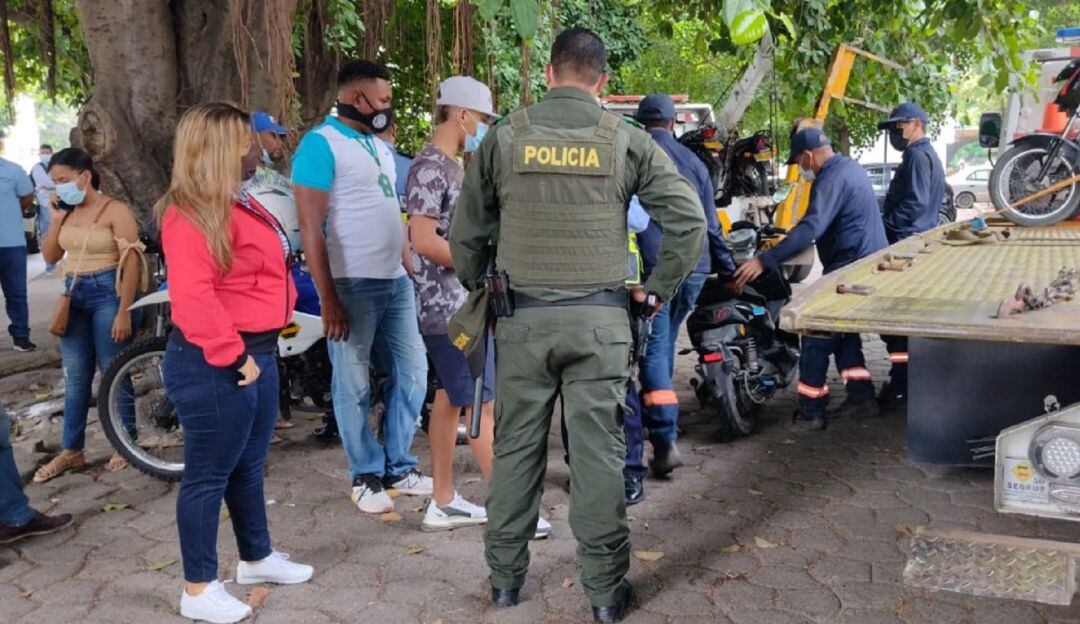 El plan operativo se realizó en inmediaciones de la Iglesia La Ermita del Pie de la Popa