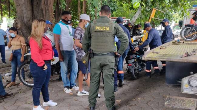 El plan operativo se realizó en inmediaciones de la Iglesia La Ermita del Pie de la Popa