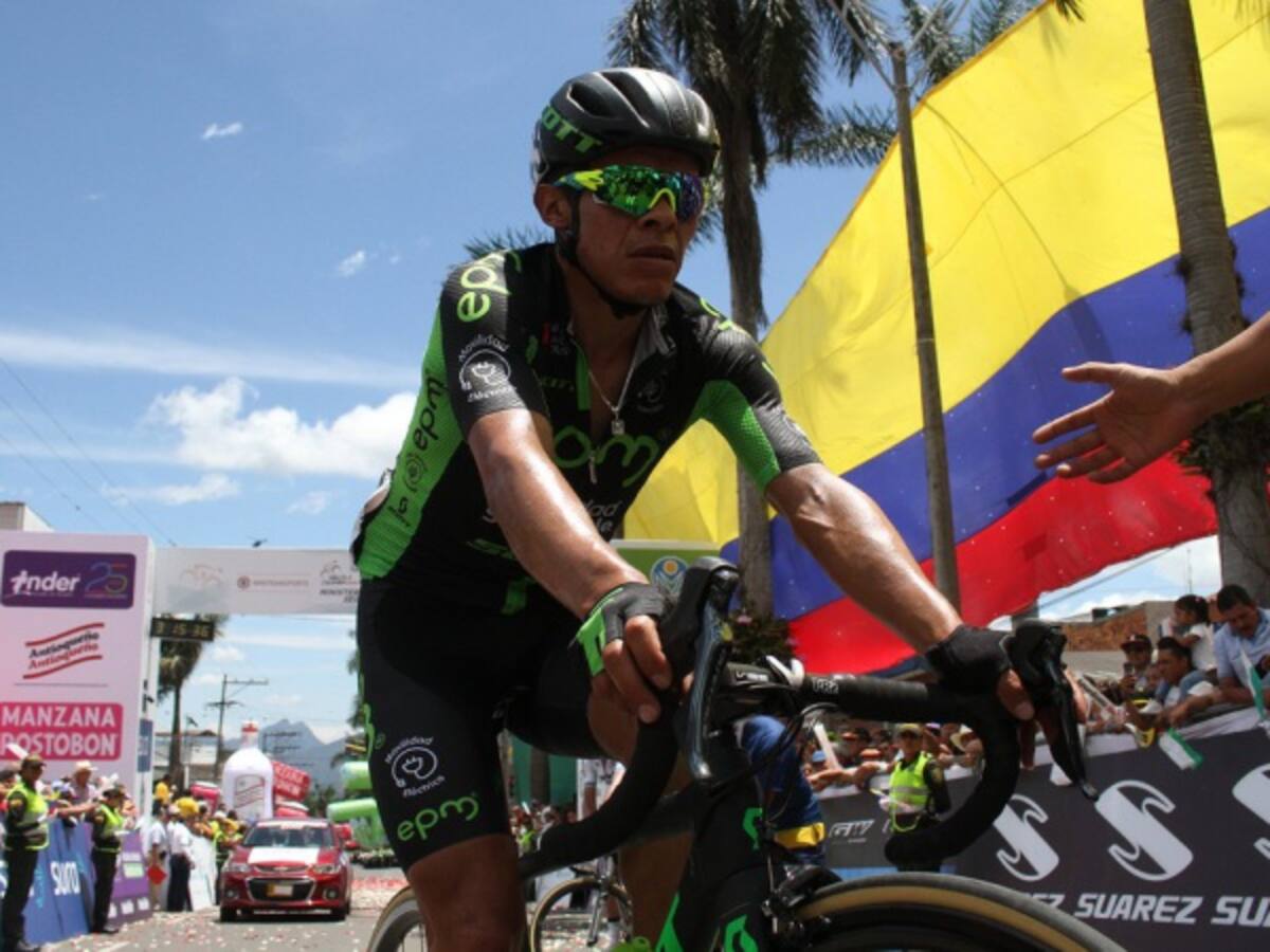 Montaña ganó etapa 9 y Caicedo se acerca al título de la Vuelta a Colombia