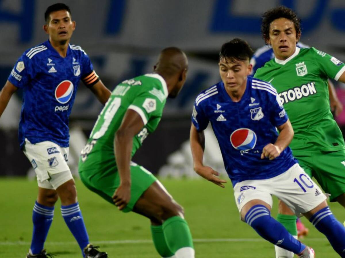 Nacional vs. Millonarios cuadrangulares: fecha, hora y dónde ver en TV