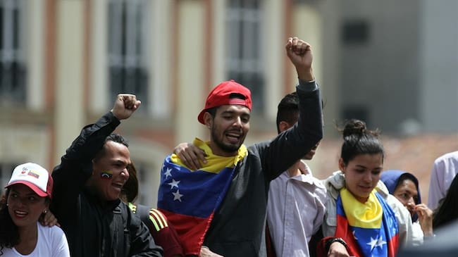 Venezolanos en Colombia. Foto: Colprensa