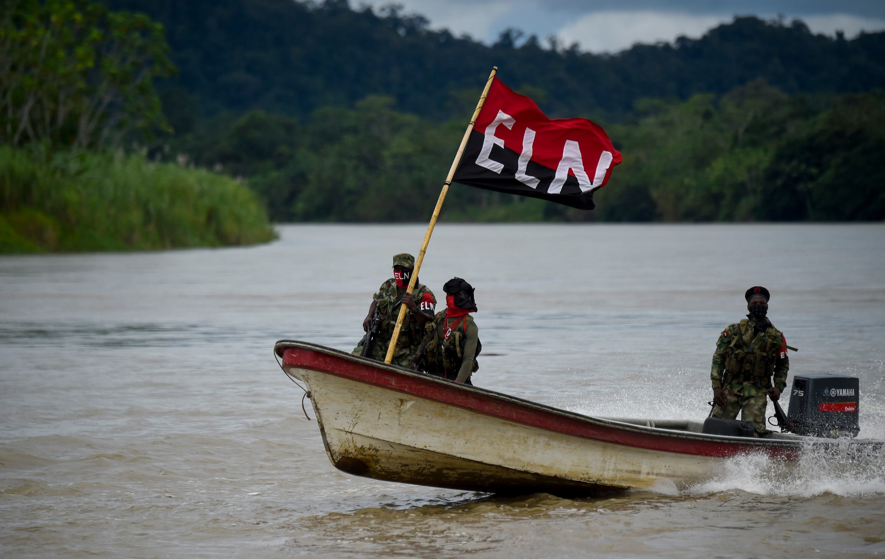 Ejército de Liberación Nacional, ELN Foto: RAUL ARBOLEDA/AFP a través de Getty Images)