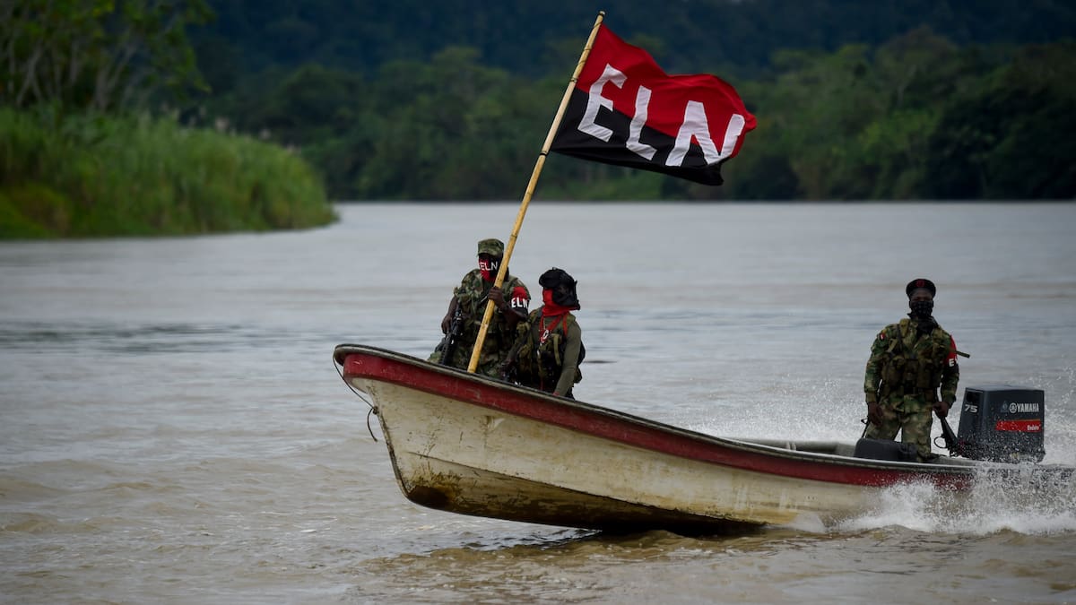 El ELN decreta paro armado indefinido en el departamento del Chocó