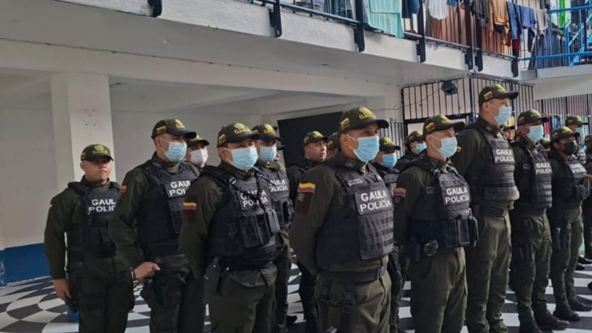 GAULA de la Policía realizó allanamiento al centro carcelario de Magangué