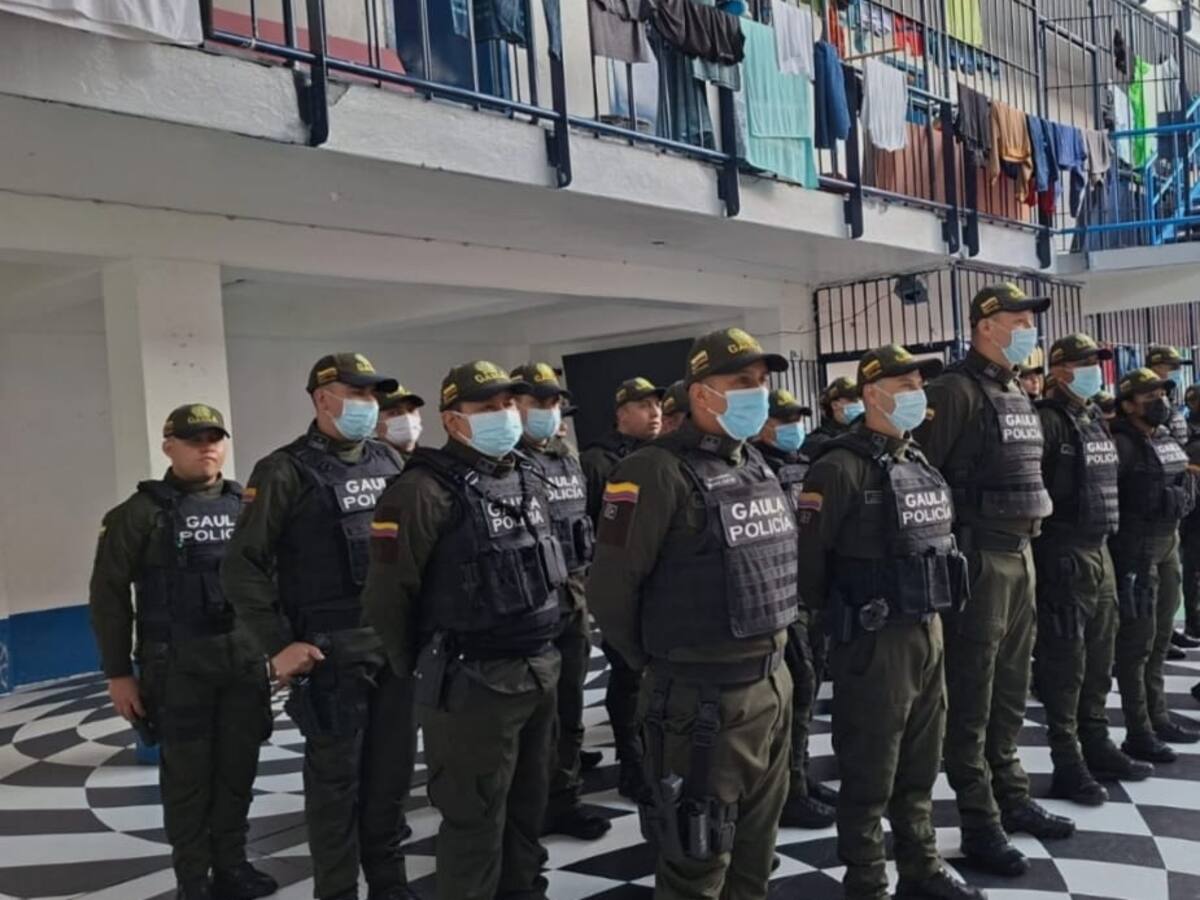 GAULA de la Policía realizó allanamiento al centro carcelario de Magangué