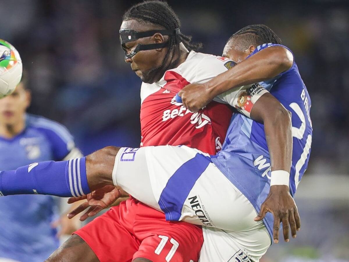 Millonarios y Santa Fe empatan sin goles en un pálido clásico bogotano