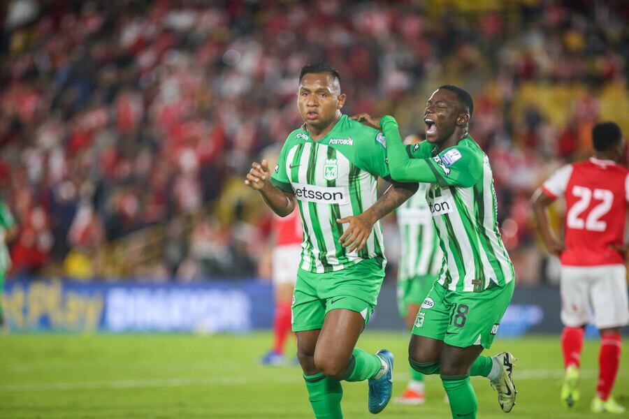 Atlético Nacional venció a Santa Fe en El Campín / Colprensa