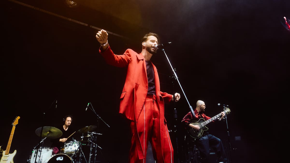 Giorgio Silad, fue el telonero del exitoso concierto de Reik en Bogotá