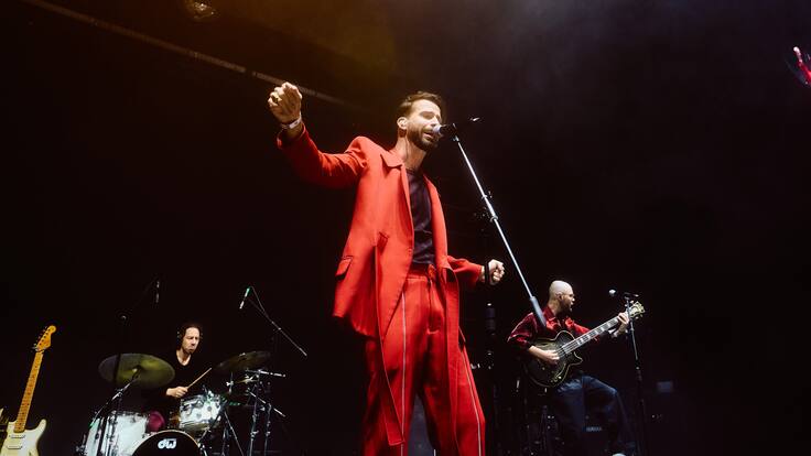 Giorgio Silad, fue el telonero del exitoso concierto de Reik en Bogotá