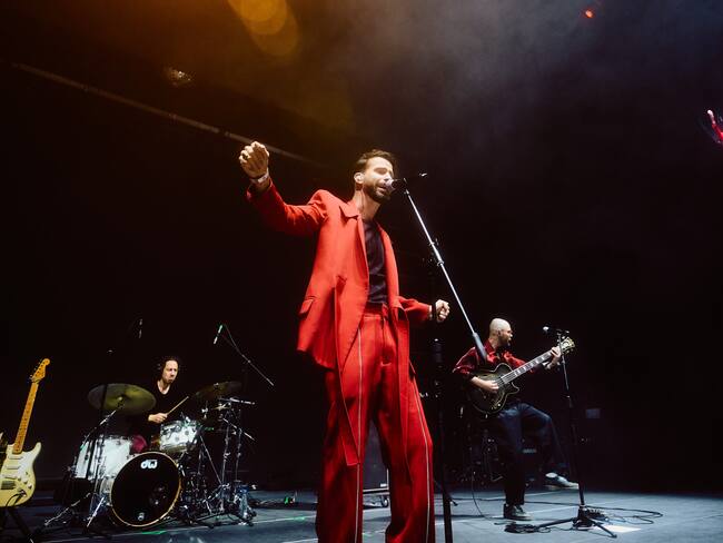 Giorgio Silad, fue el telonero del exitoso concierto de Reik en Bogotá