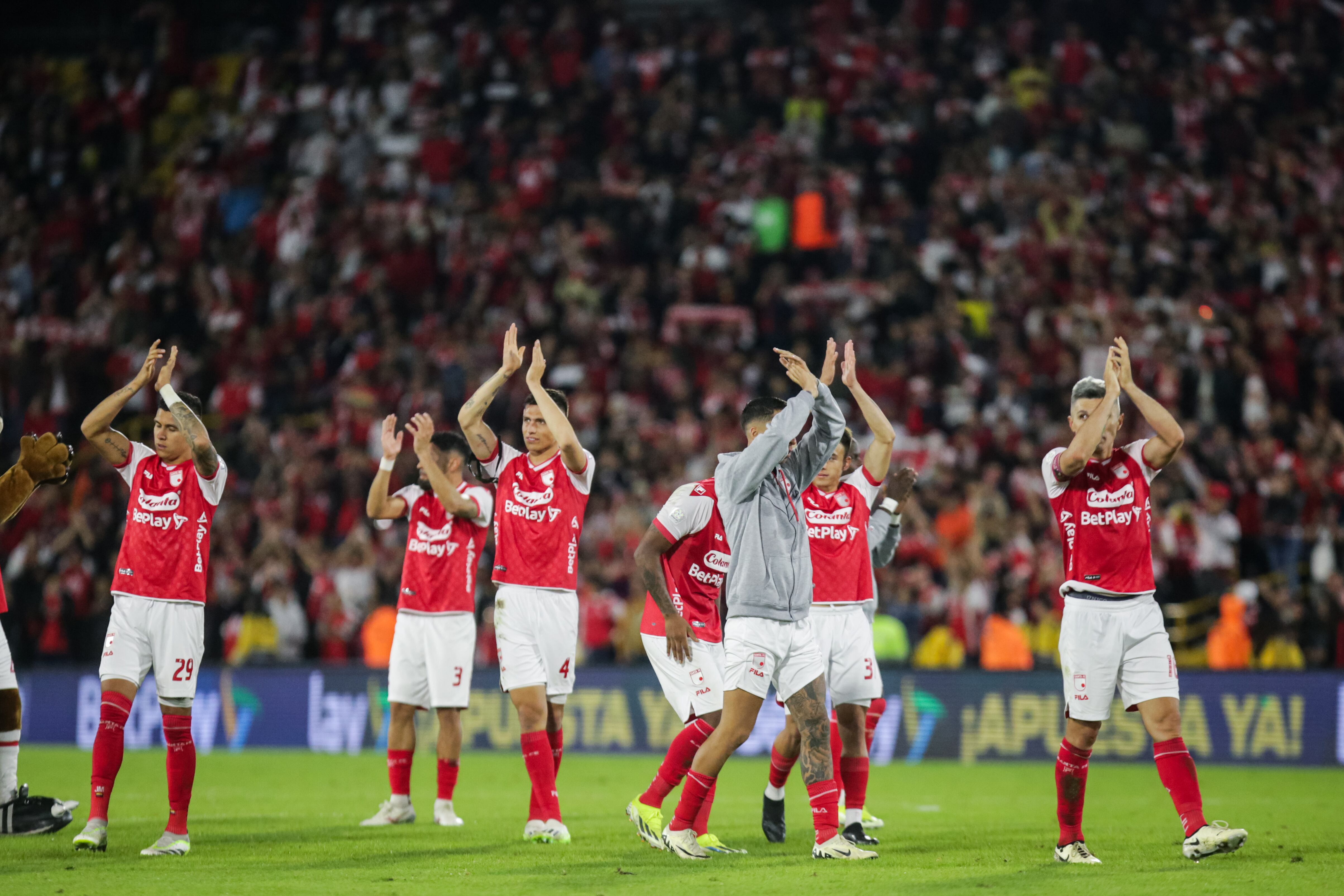 Independiente Santa Fe disputará la final de la Liga BetPlay I 2024. (Colprensa - Mariano Vimos)