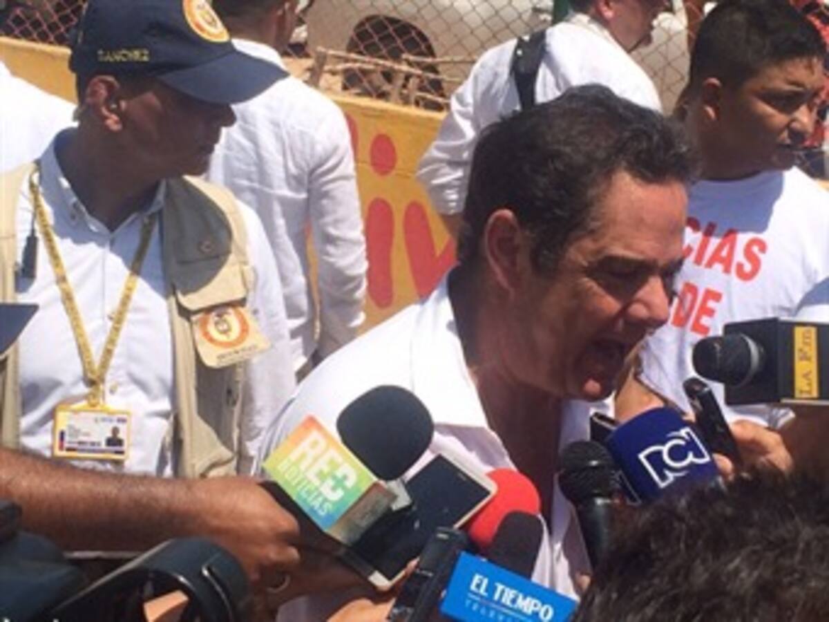 “Preocupa y que probablemente el origen de esos hechos es el ELN”: Vicepte