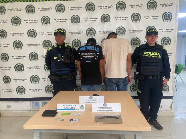 Capturados dos presuntos delincuentes conocidos como 'Pete' y 'Alex' en Pitalito