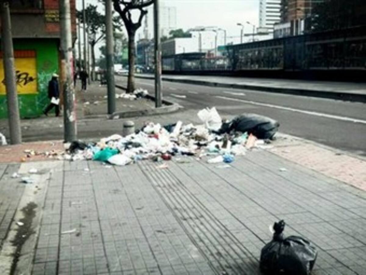 Así amaneció Bogotá con el nuevo esquema de recolección de basuras