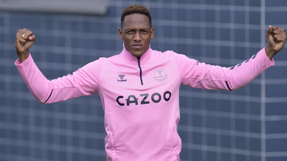 Yerry Mina volvió a entrenamientos con el Everton