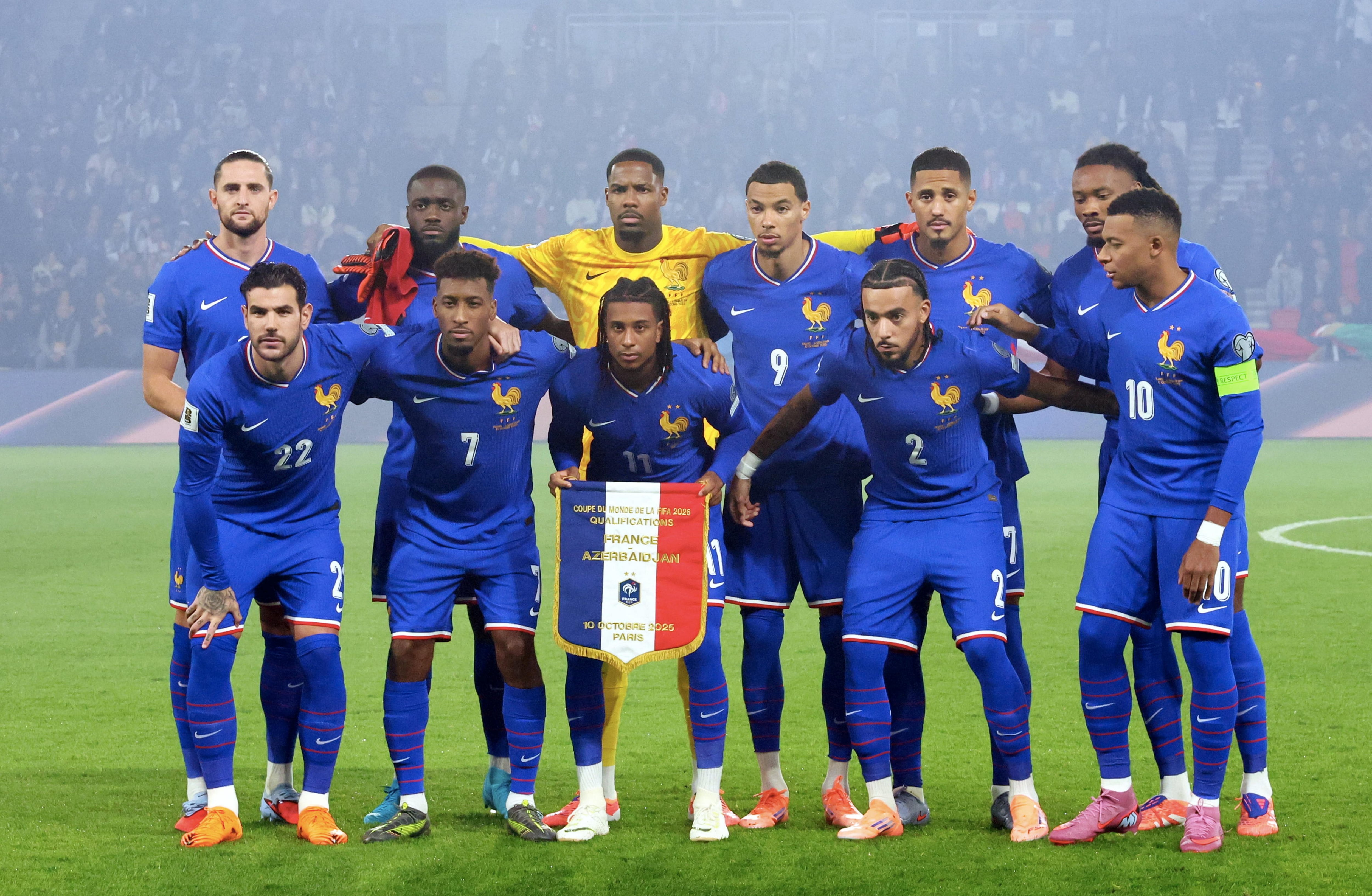 Selección francesa de fútbol. (Photo by Xavier Laine/Getty Images)
