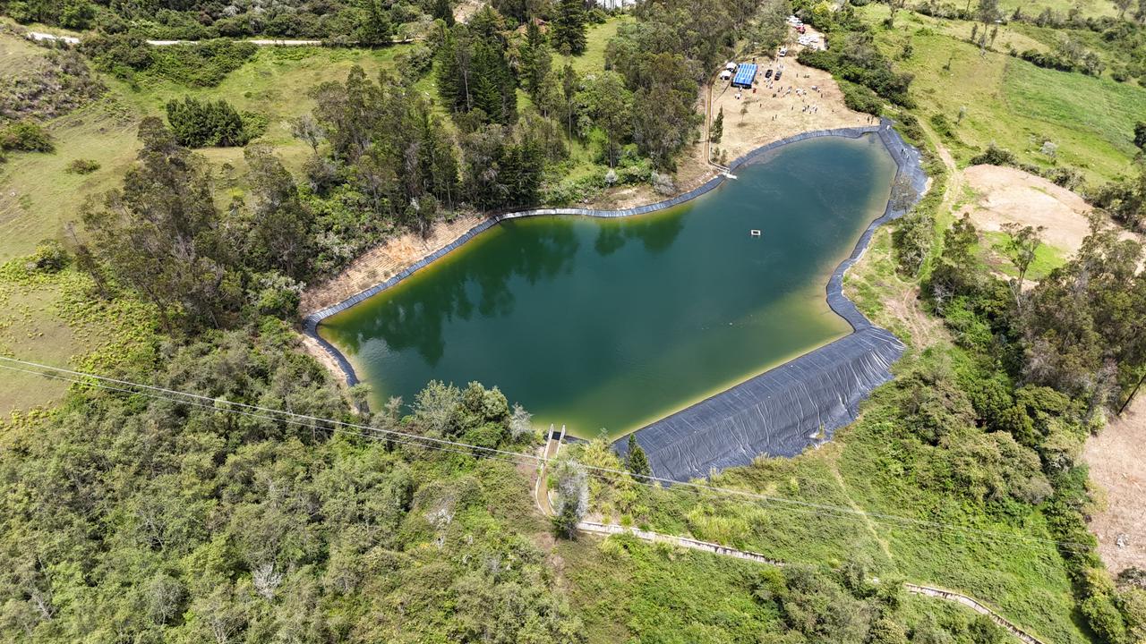 La Esant entregó embalse en Málaga: 28 mil personas se verán beneficiadas. Foto: Esant.