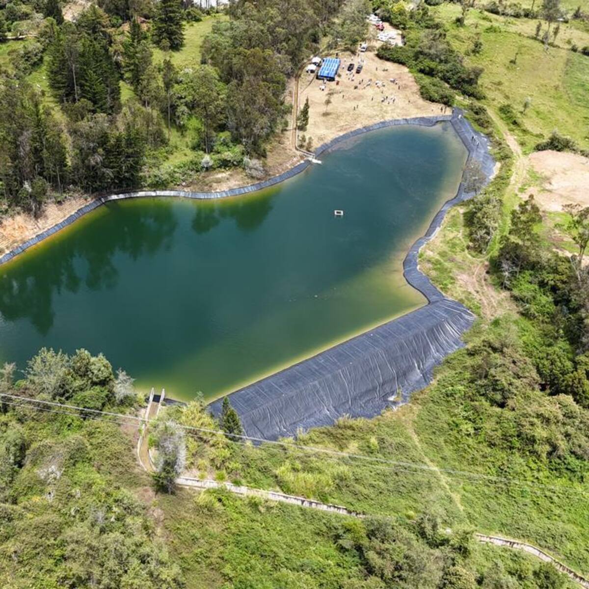 La Esant entregó embalse en Málaga: 28 mil personas se verán beneficiadas