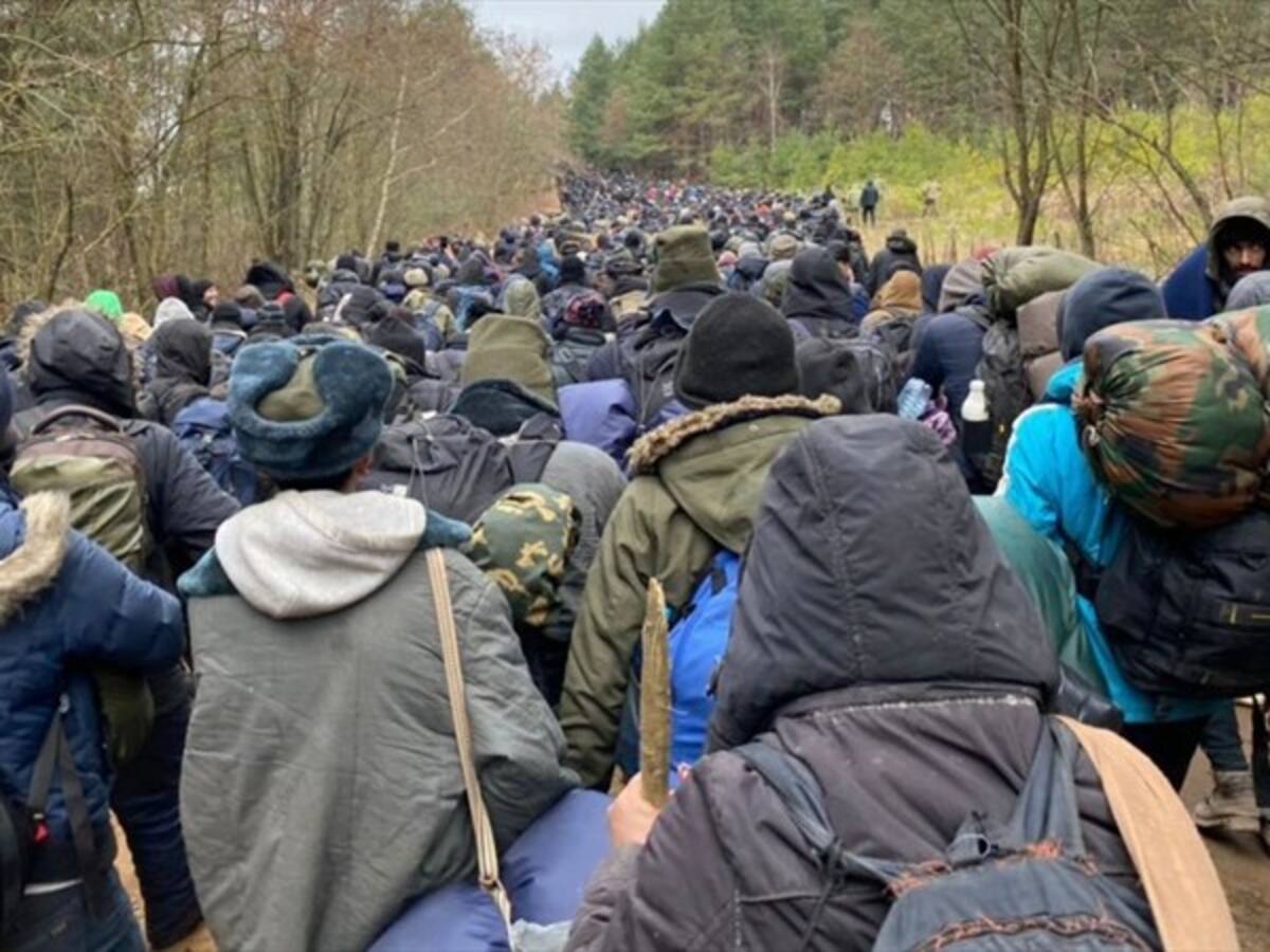 ¿Qué está pasando en la frontera de Bielorrusia con Polonia?