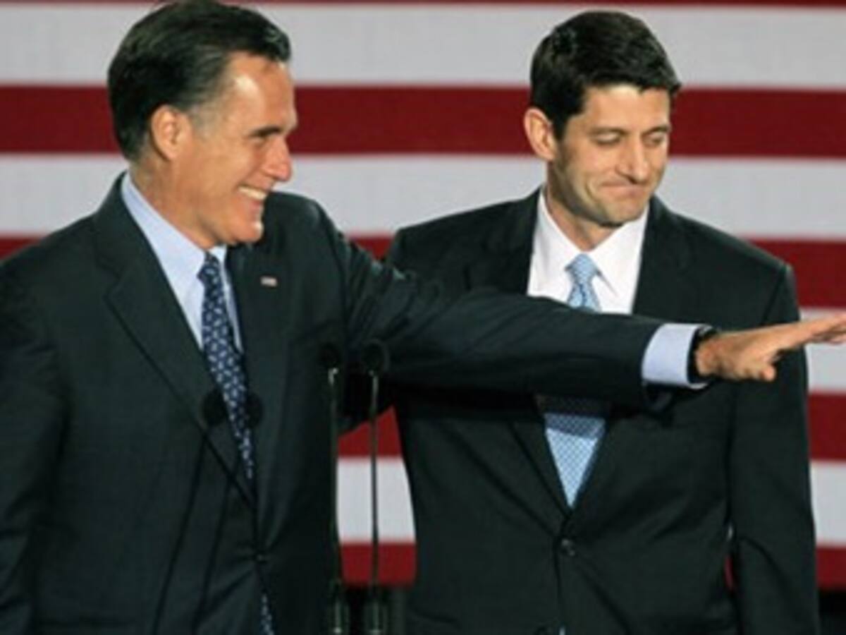 Romney se equivoca y presenta a Ryan como el próximo "presidente" de EEUU