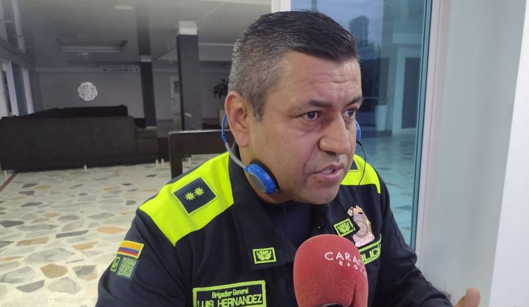 El comandante de la Policía Metropolitana, general Luis Hernández, manifestó que 89 presuntos homicidas han sido capturados
