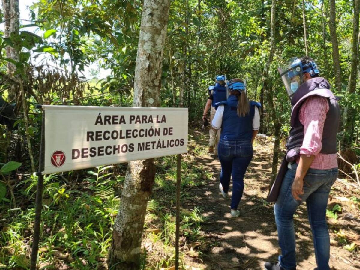 Caquetá tendrá dos municipios sin minas antipersonas