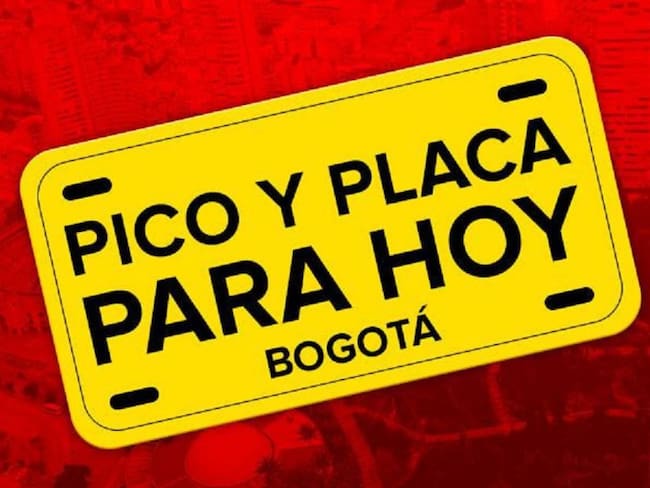 Vuelve el pico y placa a Bogotá