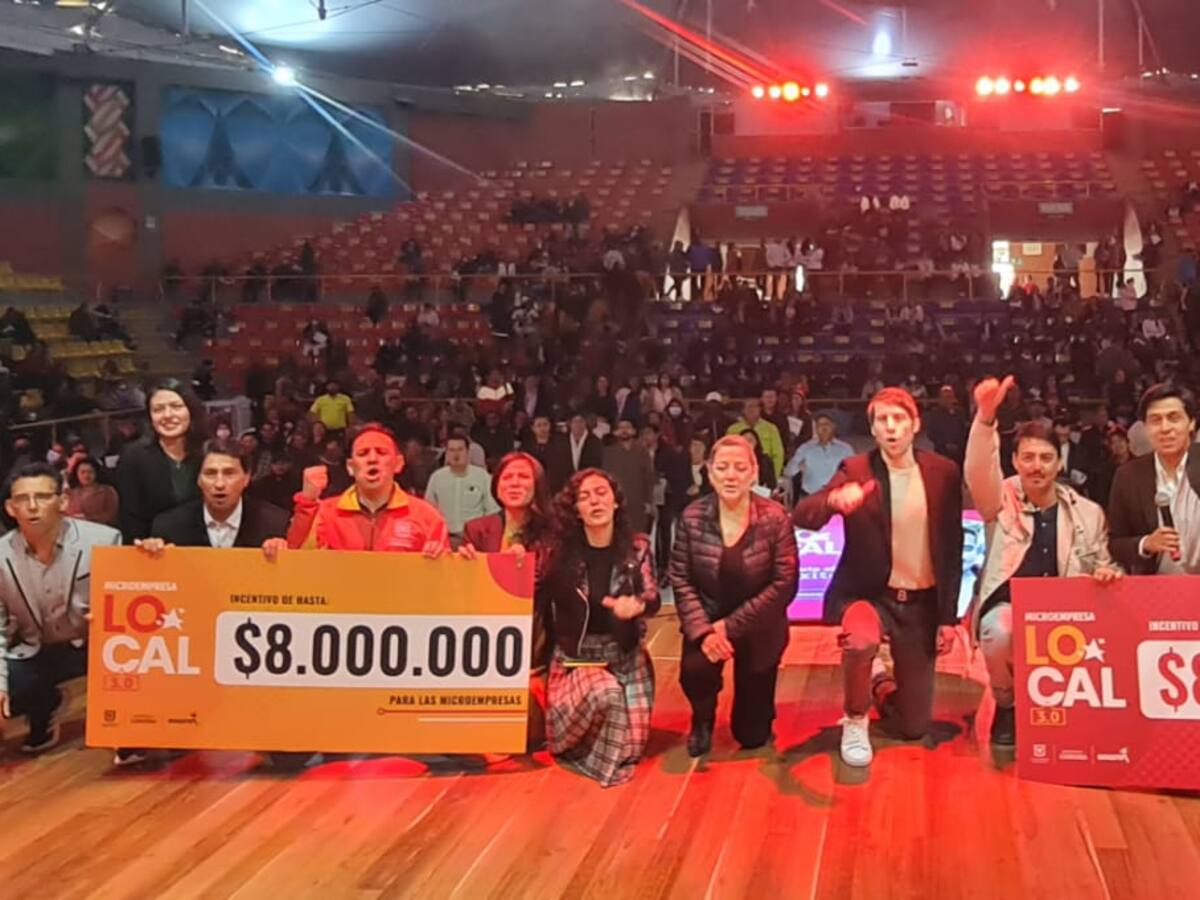 Más de 500 microempresarios de Bogotá recibieron incentivos de hasta $ 8 millones
