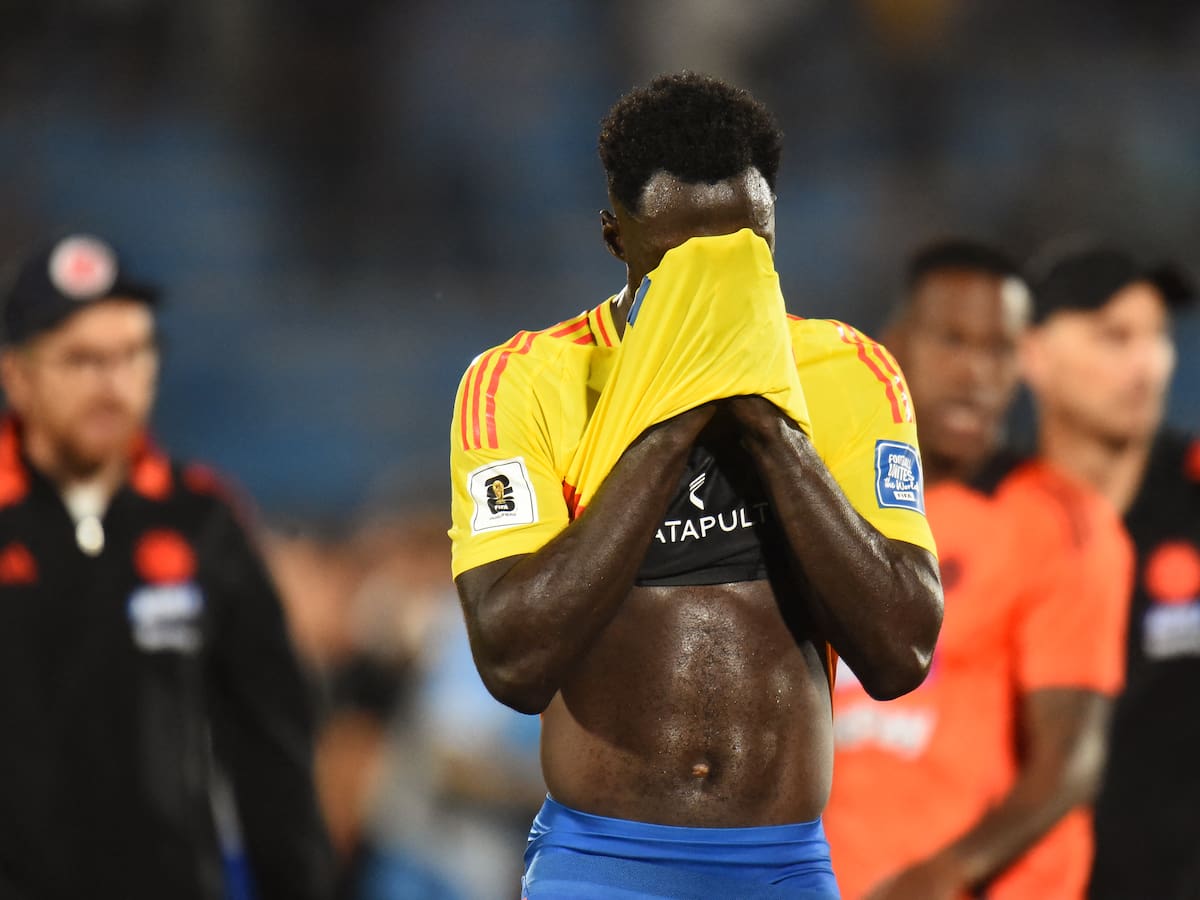 Dávinson Sánchez sobre el tercer gol de Uruguay: “Pecamos de inocentes”