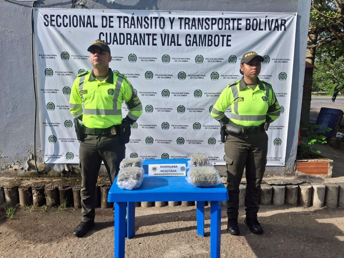 Cayeron paquetes con marihuana que viajaban como encomienda por carreteras de Bolívar