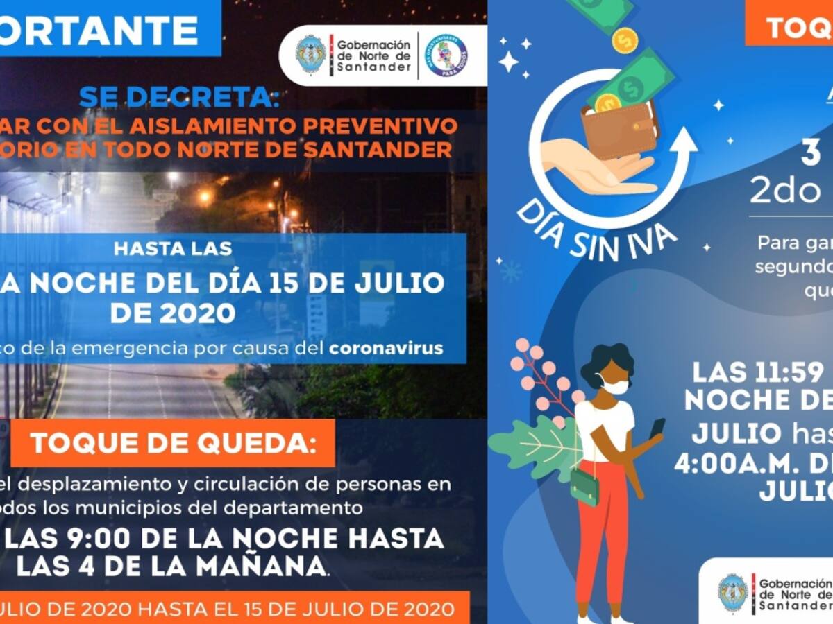 Se mantienen restricciones en Norte de Santander por prevención al COVID-19