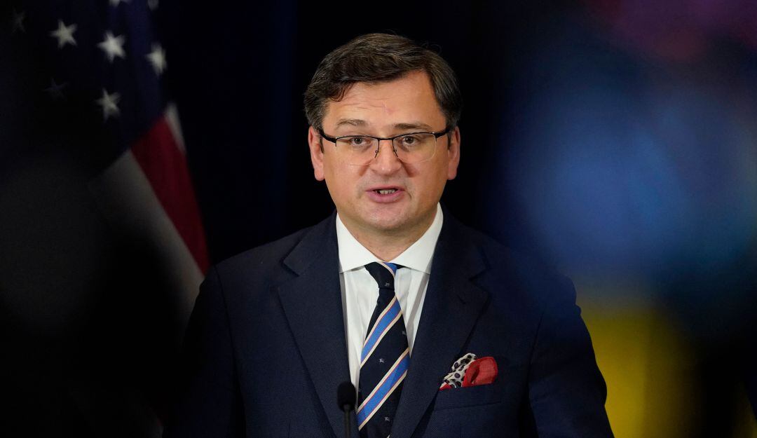El canciller de Ucrania, Dmitro Kuleba