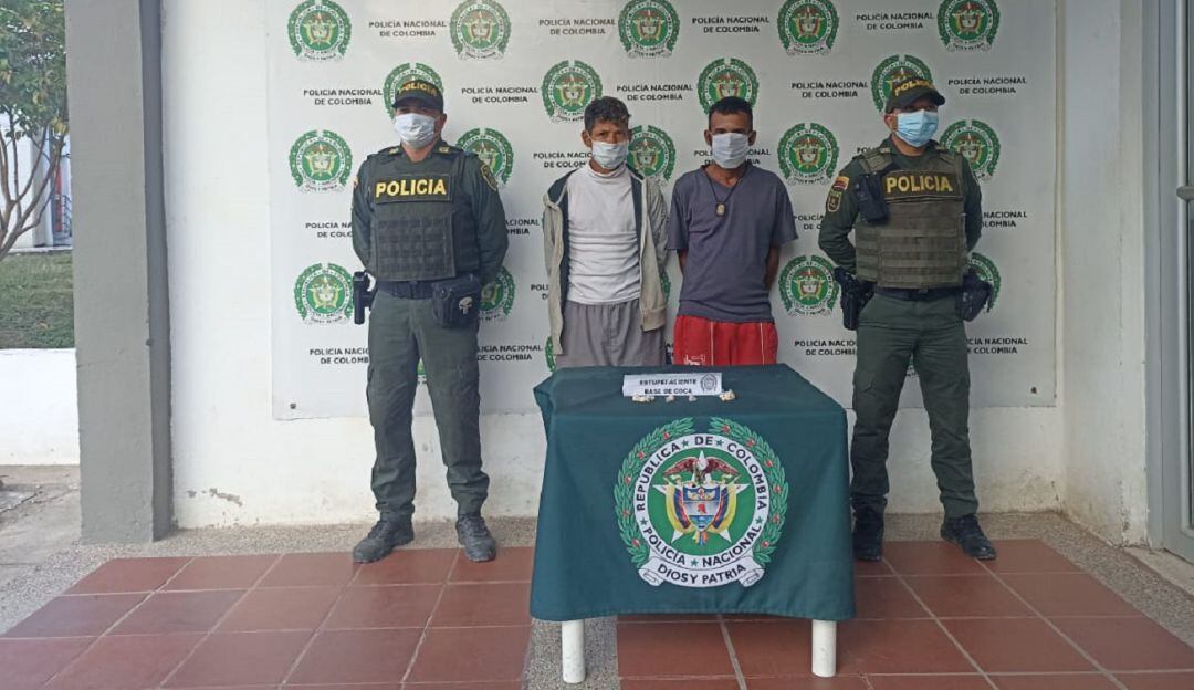 Las capturas fueron por los delitos de tráfico, fabricación o porte de estupefacientes y porte de armas