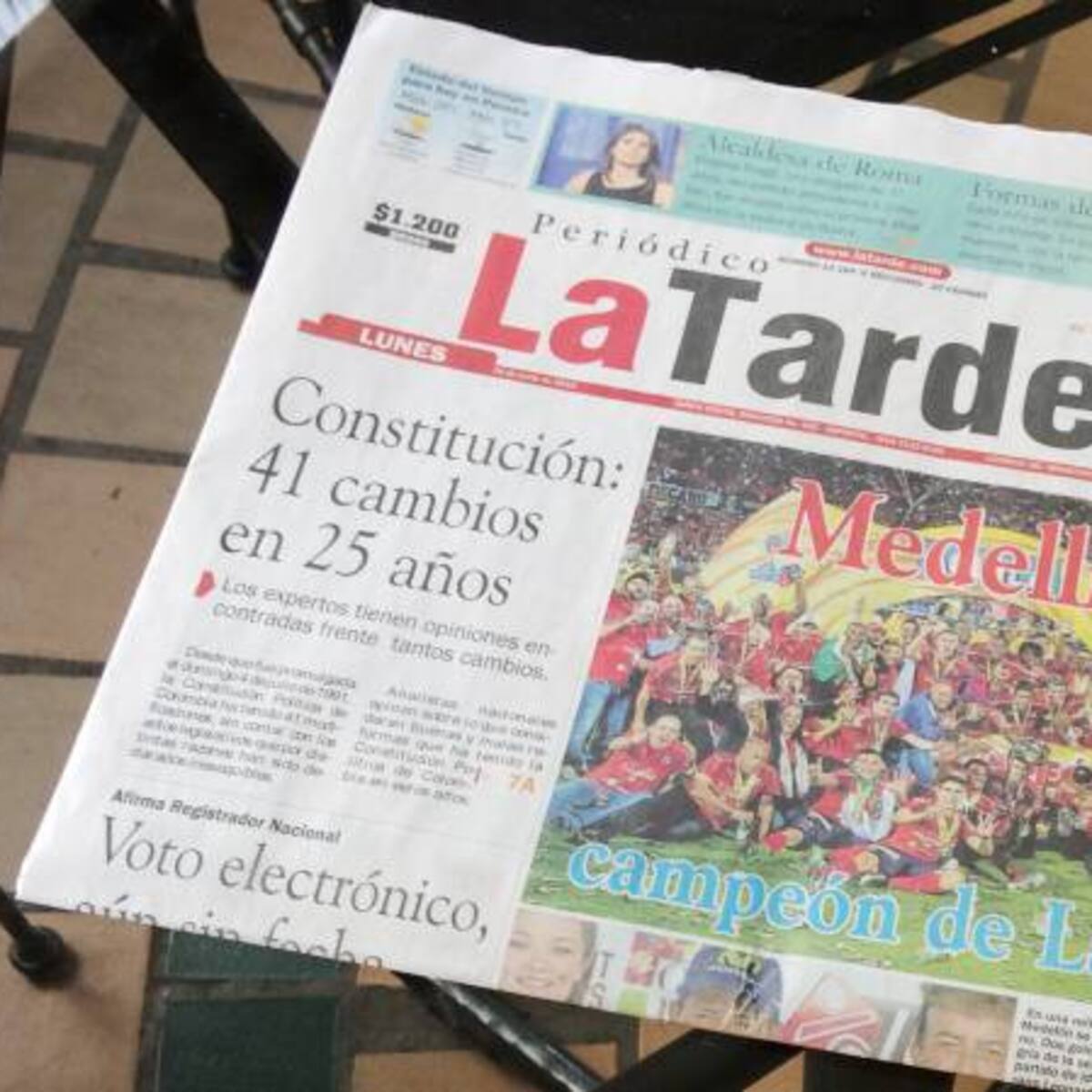 Tras 41 años hasta hoy circuló el periódico La Tarde
