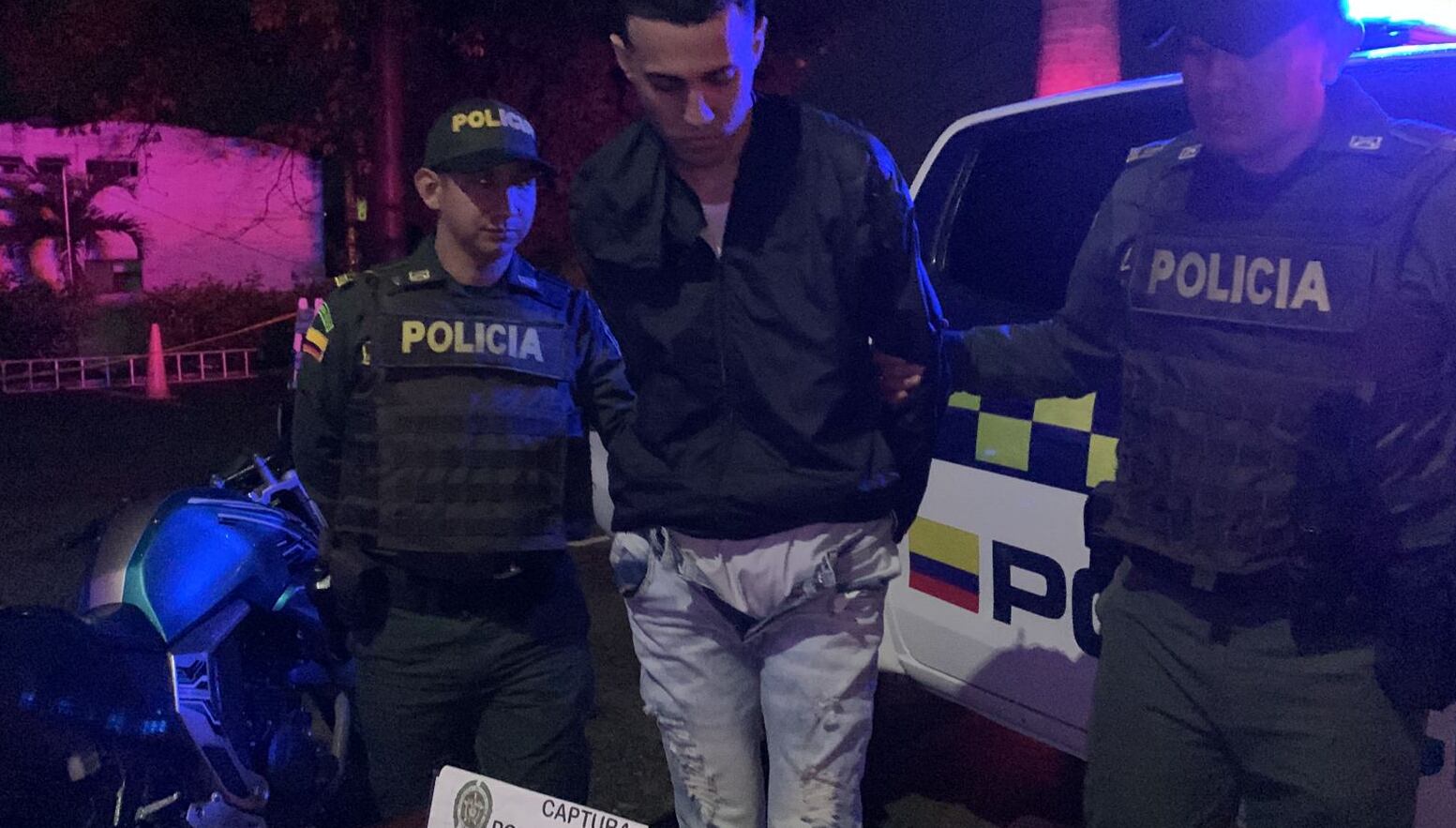 Capturan extranjero que robaba celulares y se enfrentó a tiros con la policía