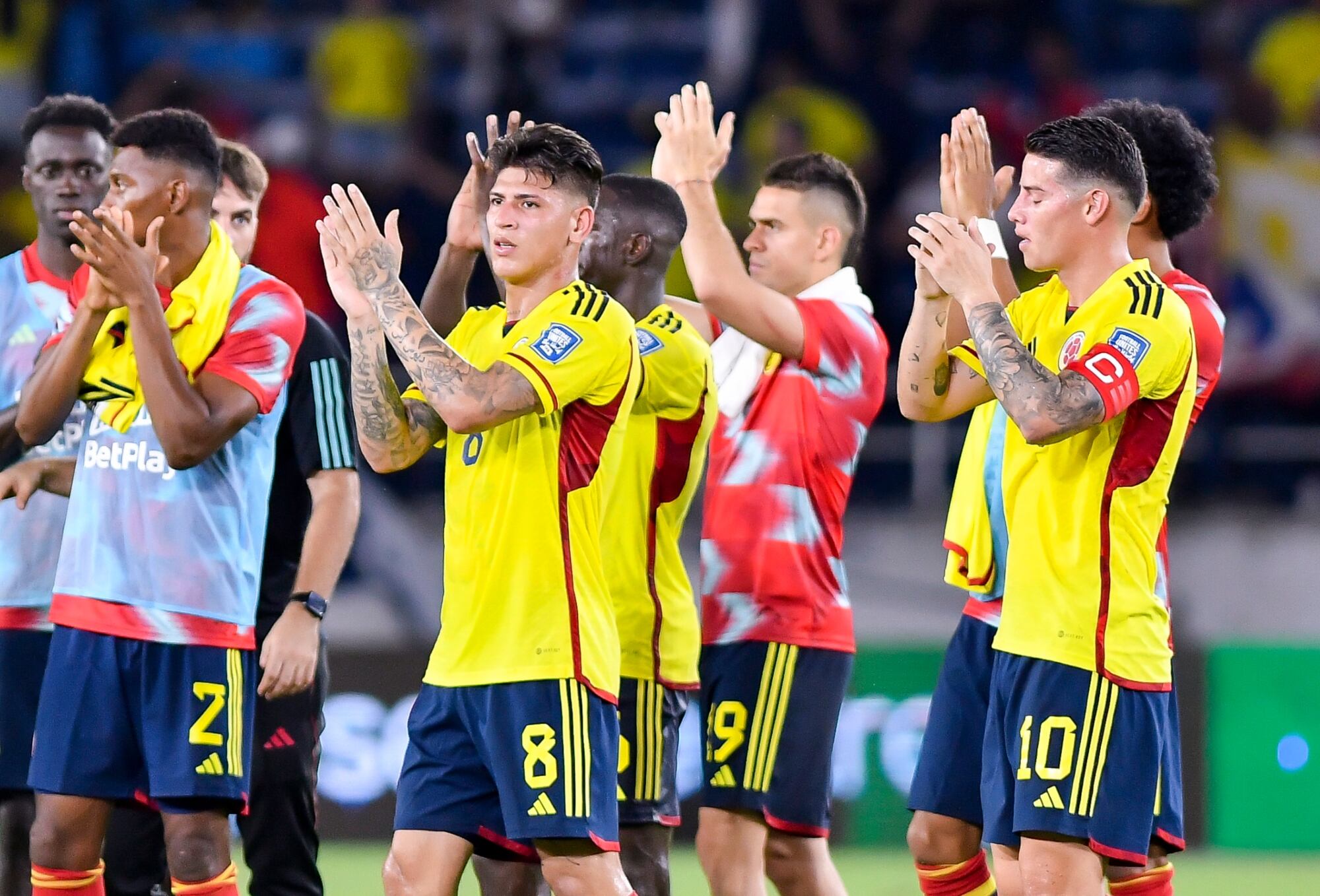 Selección Colombia en Eliminatorias sudamericanas al Mundial 2026 | Foto: GettyImages