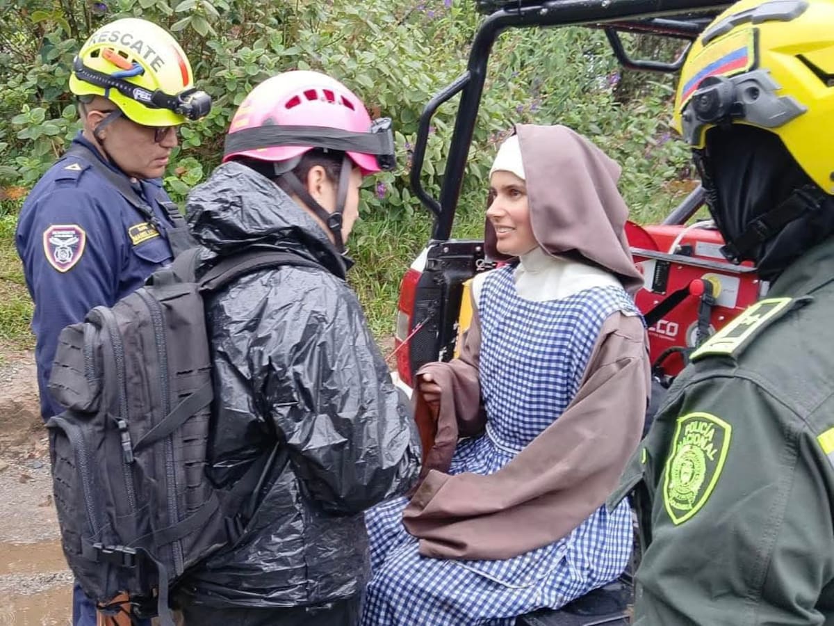 Fue encontrada viva la religiosa que desapareció del convento en Santa Rosa de Cabal