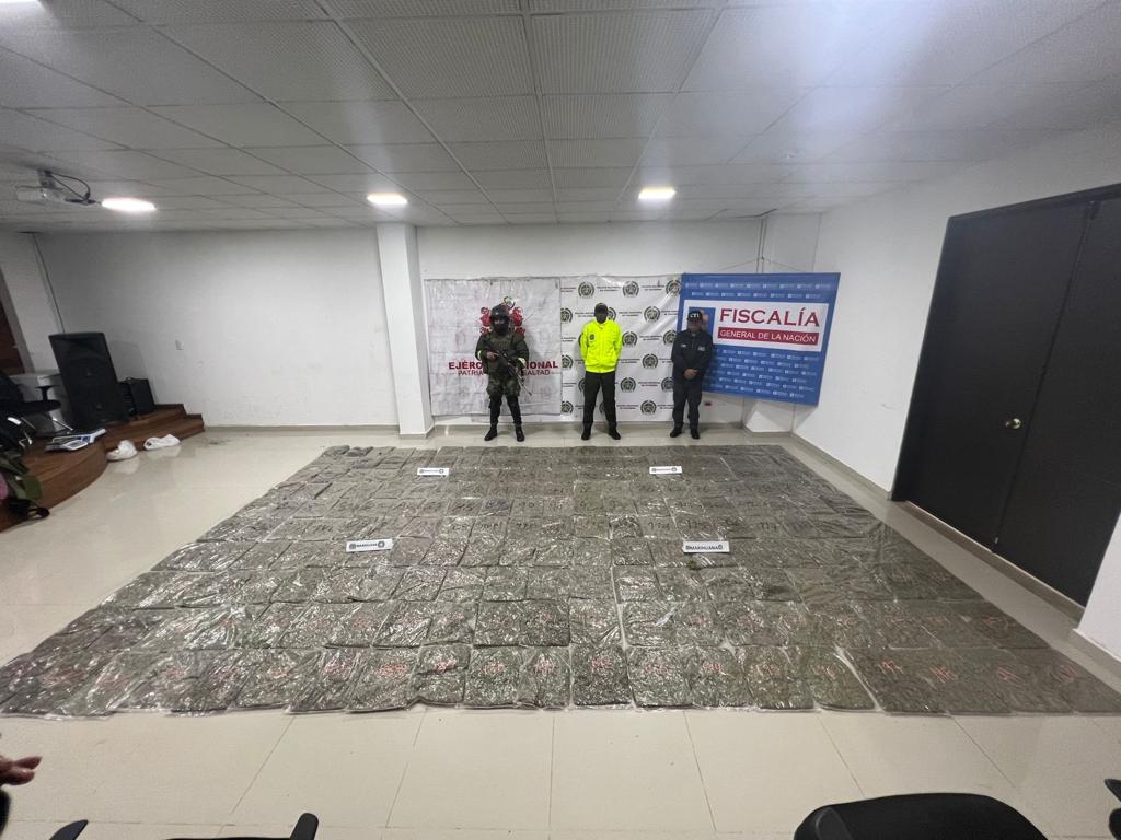 Incautación Tumaco . Foto: Policía Nacional