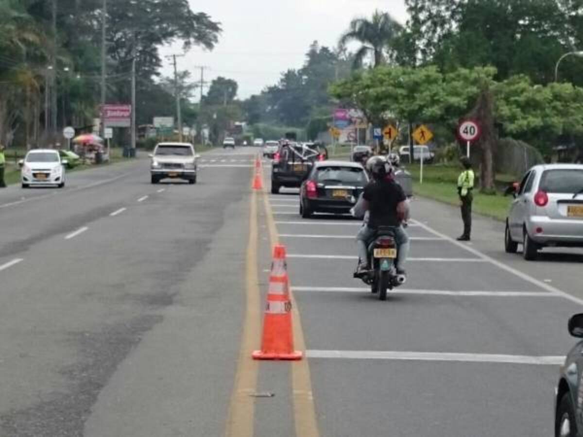 146 Comparendos impartieron las autoridades de tránsito en el Quindío