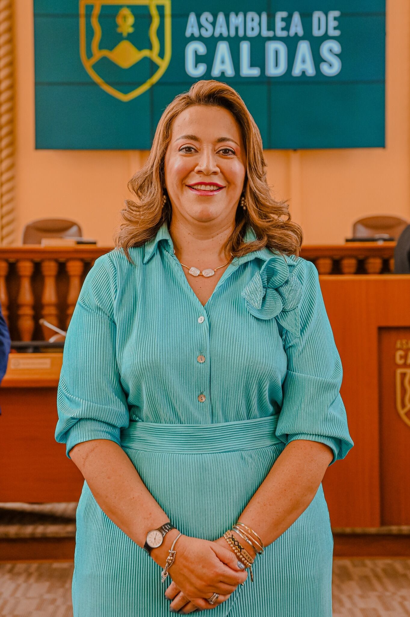 María Isabel Gaviria, Presidente de la Asamblea de Caldas - fotografía suministrada