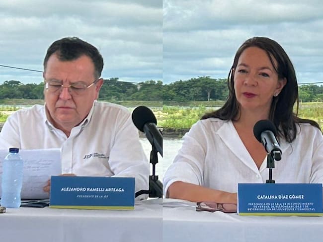Alejandro Ramelli y Catalina Díaz. Foto: Caracol Radio