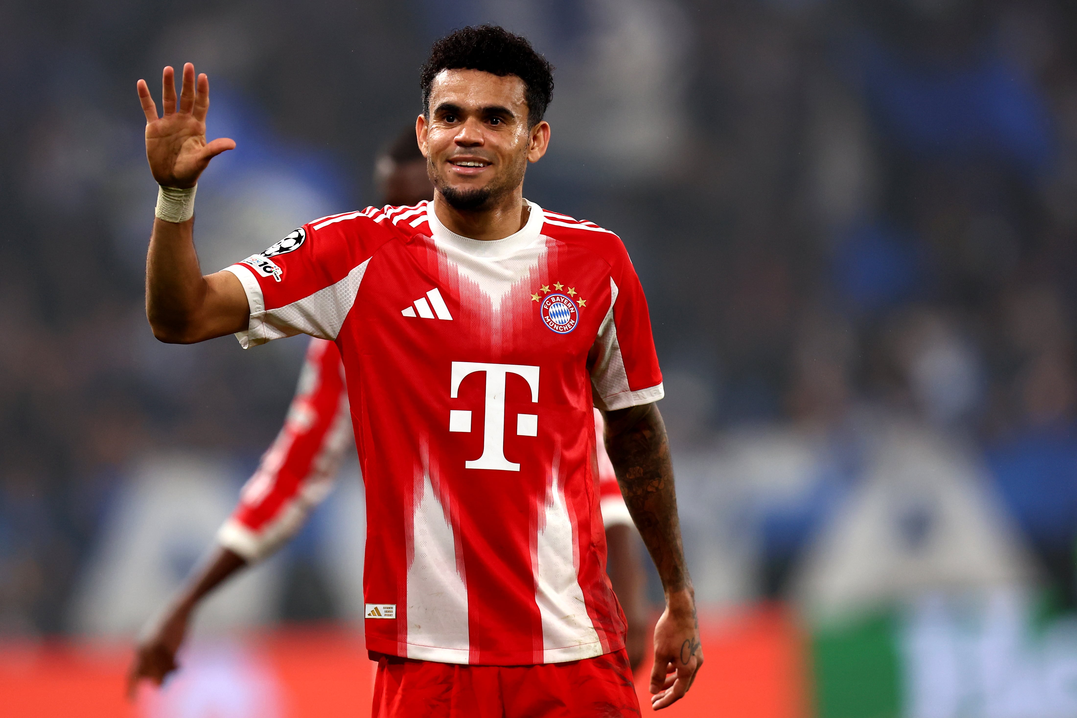 Luis Díaz tras su partido con el Bayern Múnich ante Atalanta. (Photo by Marco Canoniero/LightRocket via Getty Images)