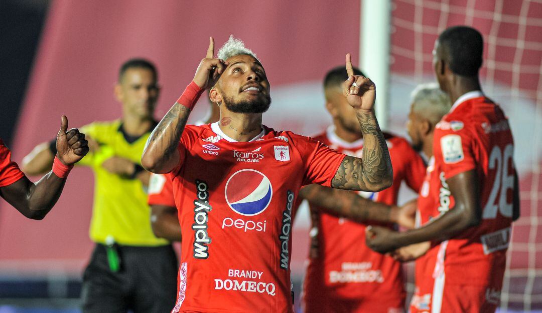 Duván Vergara en su paso por América de Cali / Dimayor